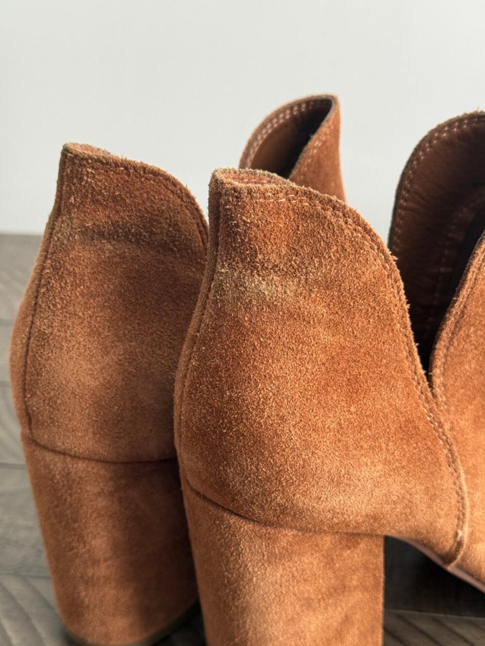 Michael by Michael Shannon Women’s Suede Ankle Booties Women's Size 6 - Picture 7 of 12